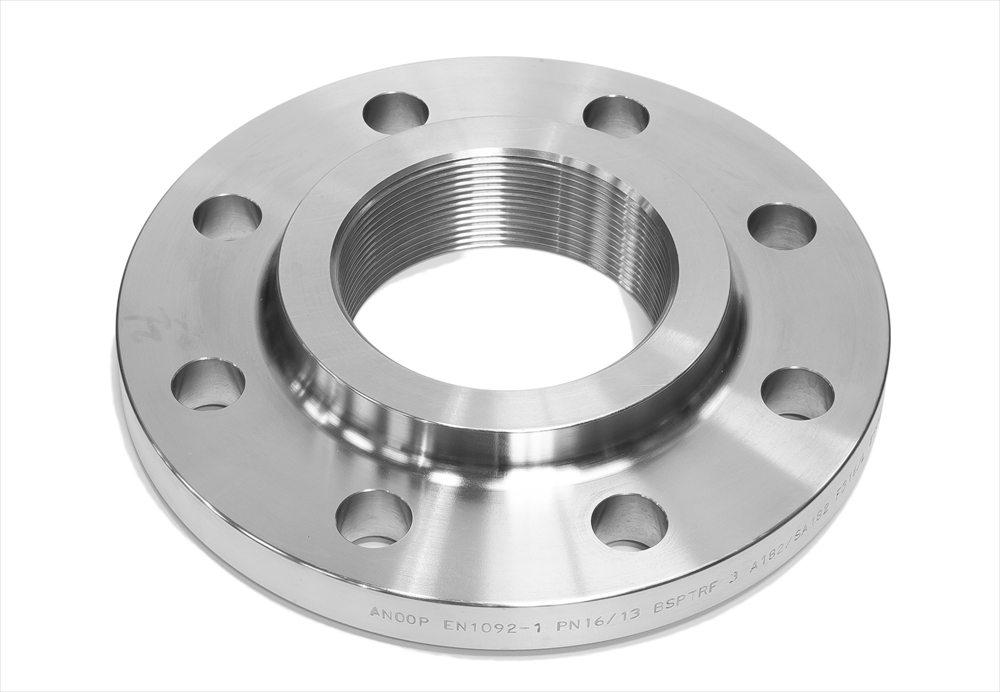 BSPT Threaded PN40/4 Threaded Flange 316 Stainless Steel NERO