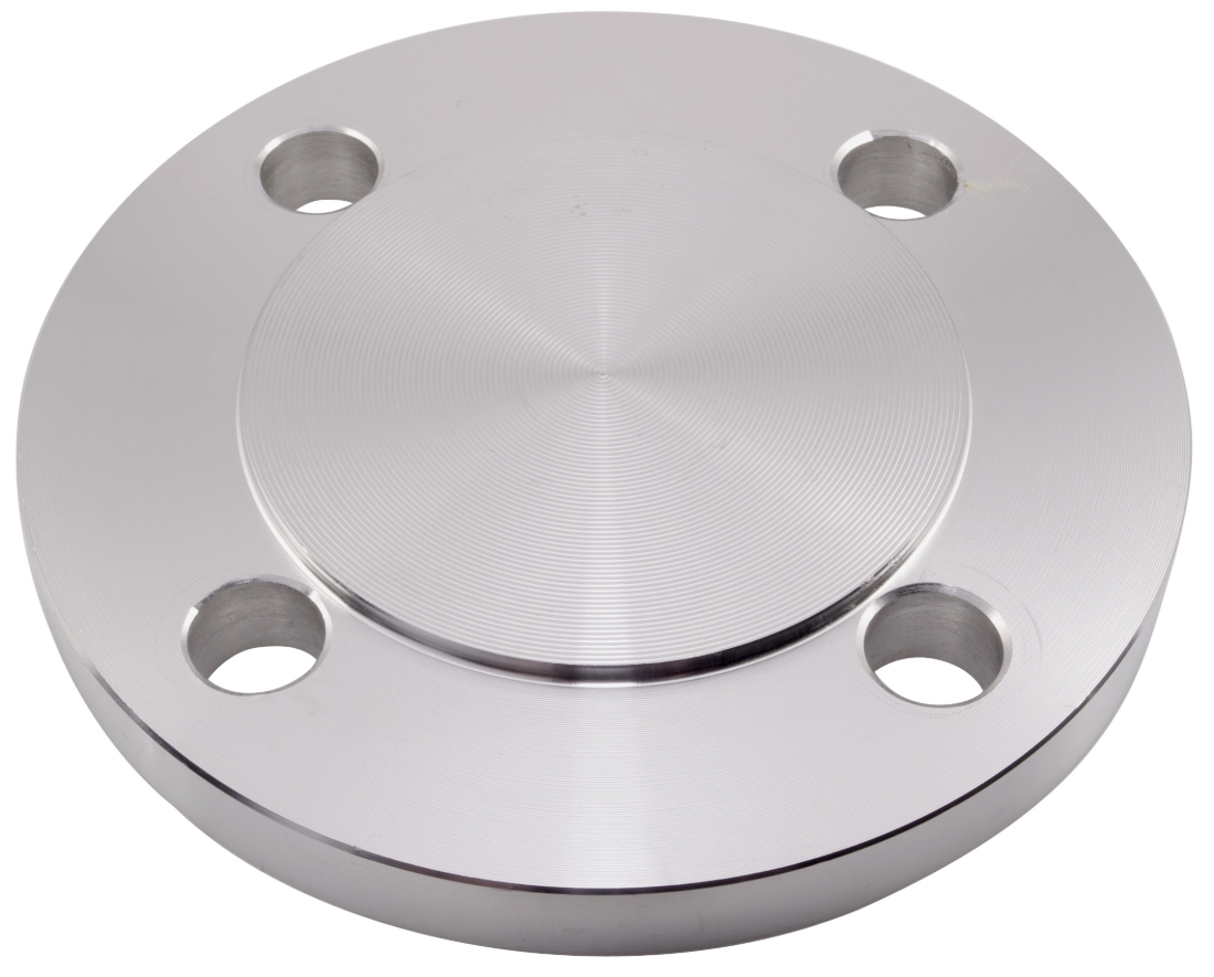 8" NB PN16 TYPE 05 RAISED FACE BLIND FLANGE 316L STAINLESS STEEL NERO