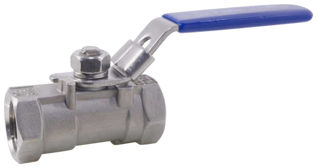 One Piece Reduced Bore Ball Valve Bspp 316 Stainless Steel Nero Pipeline Connections Ltd